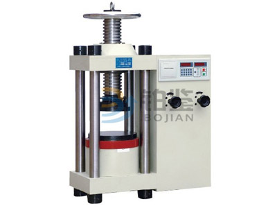 Building brick pressure testing machine