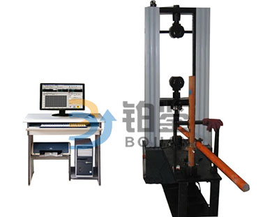 Microcomputer control bowl button type fastener universal testing machine.