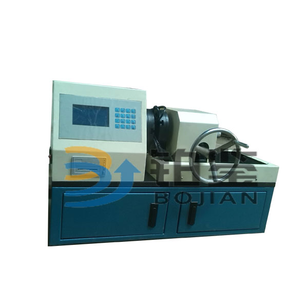 Horizontal manual spring torsion test machine