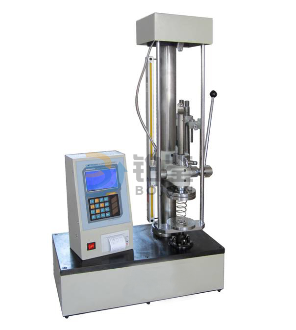 Large manual spring tension testing machine